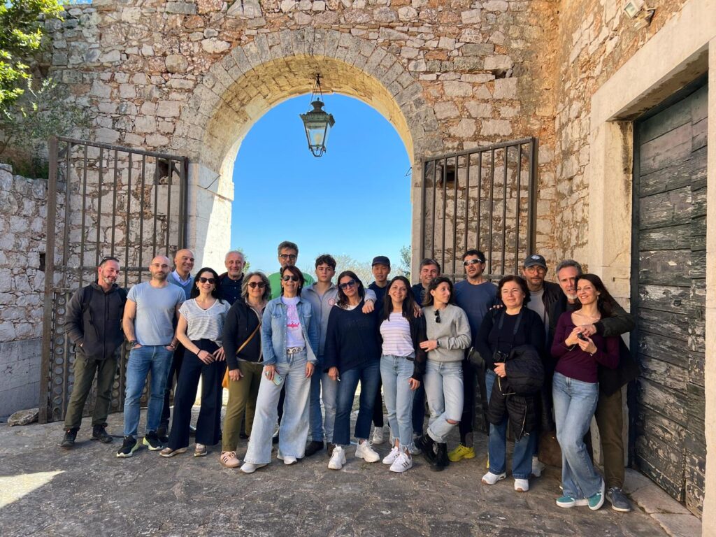 Tutti i miei compagni di viaggio sul Gargano a Masseria Paglicci